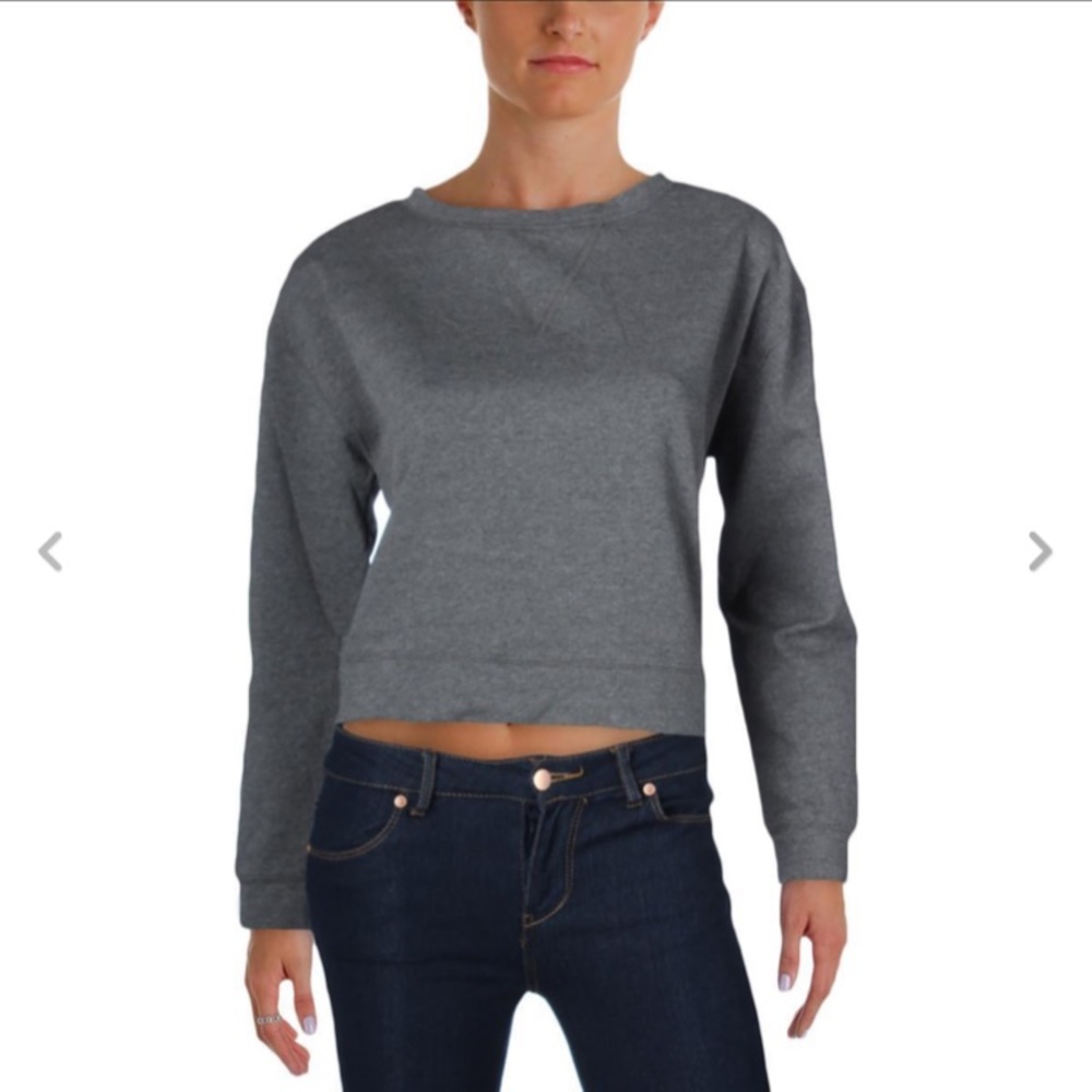 NWT Walter Baker Hi Low Tie Back Sweatshirt Gym S
